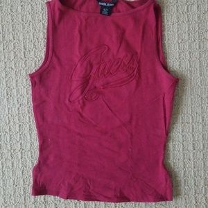 Vintage GUESS brand tank top.